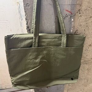 Olive Green Lululemon Tote Bag